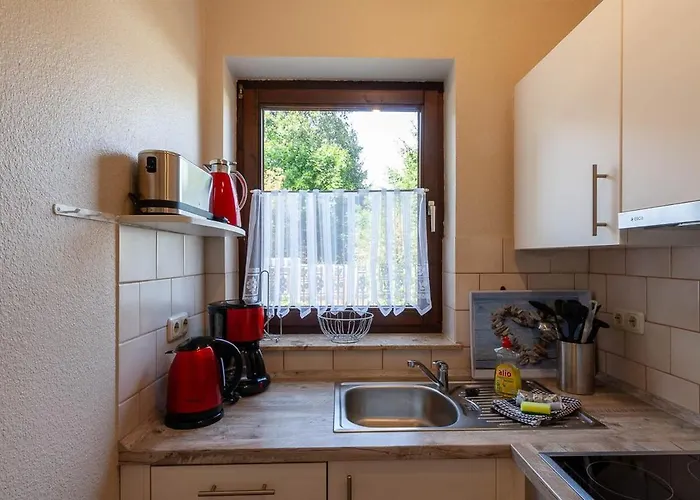 Апартаменты Harzer Glueck Mit Balkon Und Sauna Браунлаге