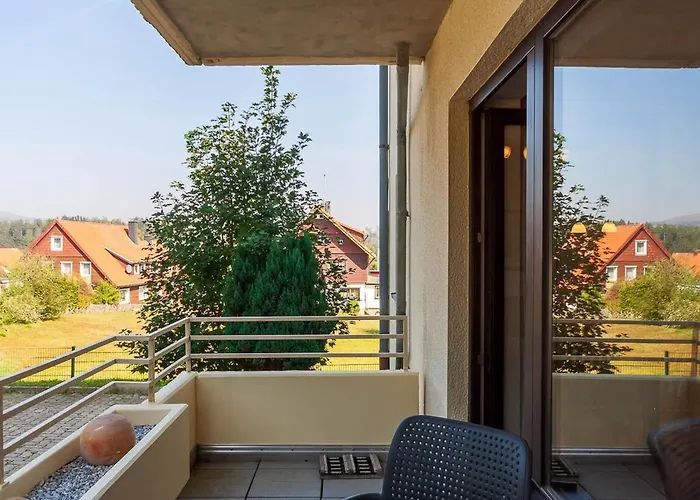 Harzer Glueck Mit Balkon Und Sauna Апартаменты Браунлаге