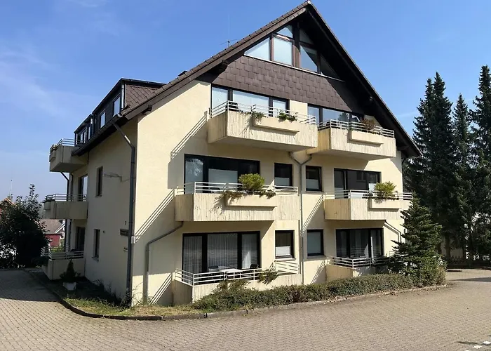 Harzer Glueck Mit Balkon Und Sauna * Браунлаге